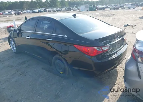2013 Hyundai Sonata Limited from USA, damaged, VIN 5NPEC4AC7DH624688